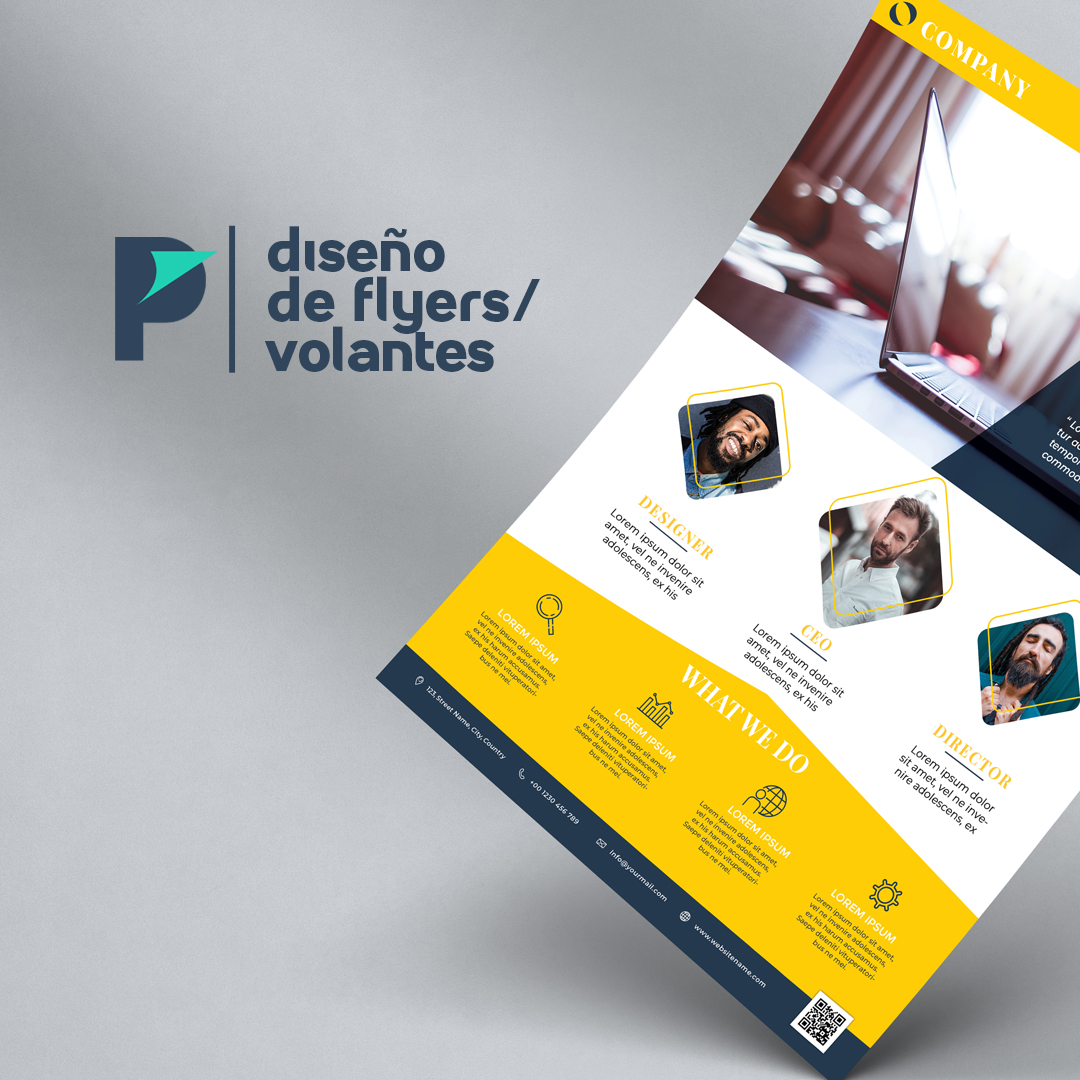 SERVICIO DE DISEÑO DE FLYERS